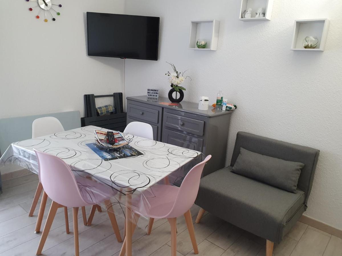 Apt Cosy, 4 Pers, Plein Centre Ville, Parking Offert Font-Romeu-Odeillo-Via Zewnętrze zdjęcie
